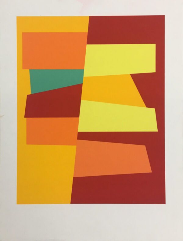 Ib Geertsen, Untitled. Screenprint, 74 x 56 cm. DKK 2.500